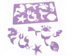 Vytlačovací sada mořská panna