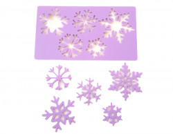 Vytlačovací sada sněhové vločky