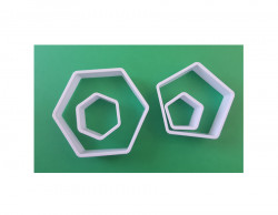 Vykrajovátka 4ks fotbalový míč