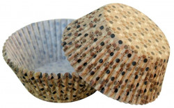 Košičky na muffiny puntíky (50 ks)