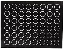 Silikonová podložka na makronky 40 x 30 cm