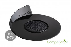 Profesionální kompostovatelné podložky na mini dezerty 8,6cm 100ks