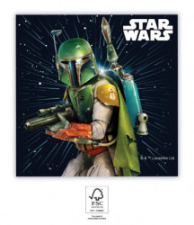 Ubrousky 33x33cm Star Wars 20ks Mandalorian