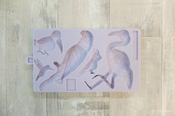 Silikonová forma na tropické ptáky