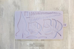 Silikonová forma tropické listy