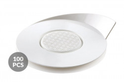 Dekorační podložka kulatá bílá o 8,6cm 100ks