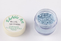 Prachová barva Blue Shimmer