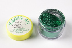 Třpyt dekorační disco Emerald green