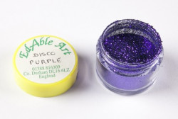 Třpyt dekorační disco Purple