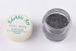 Prachová barva Steel Grey