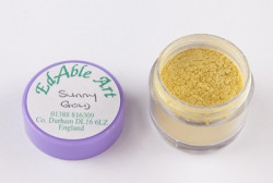 Prachová barva Sunny Gold