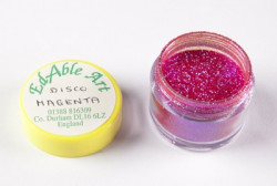 Třpyt dekorační disco Fuchsia