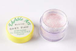 Třpyt dekorační disco Baby Pink