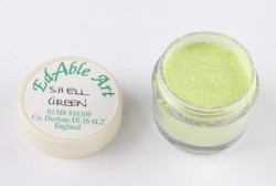 Prachová barva Shell Green