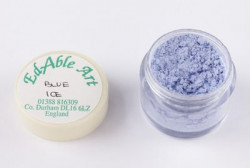 Prachová barva Blue Ice