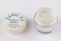 Prachová barva Platinum Green