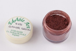 Prachová barva Red Copper Satin