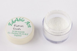 Prachová barva Flash white