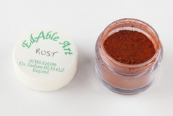 Prachová barva Rust