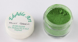 Prachová barva Mint Green