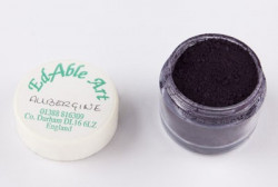 Prachová barva Aubergine