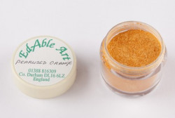 Prachová barva Pearlised Orange