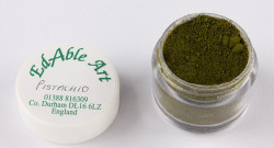 Prachová barva Pistachio