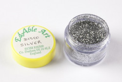 Třpyt dekorační disco Silver