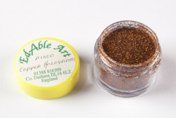 Třpyt dekorační disco Copper Hologram