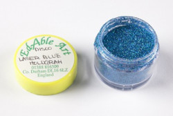 Třpyt dekorační disco Laser Blue Hologram