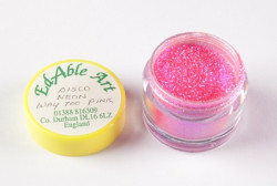 Třpyt dekorační disco Neon way too pink