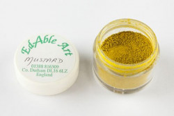 Prachová barva Mustard