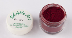 Prachová barva Ruby