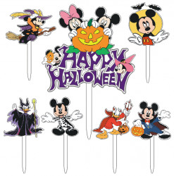 Zápich do dortu Mickey Halloween