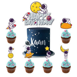 Zápich do dortu vesmír 7ks