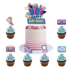 Zápich do dortu 90. léta 7ks