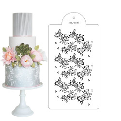 Stencil šablona Flora 40x21cm