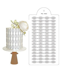 Stencil šablona Tin 40x21cm