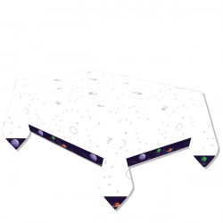 Papírový ubrus na stůl 180x120cm vesmír