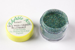 Třpyt dekorační disco Caymen Green Hologram