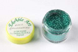 Třpyt dekorační disco Aquamarine