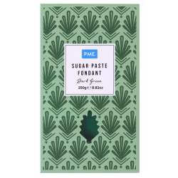 Potahovací hmota tmavě zelená 250g