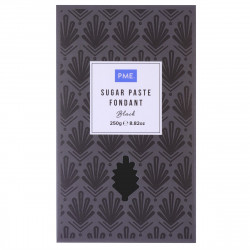 Potahovací hmota černá 250g