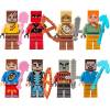 Figurky na dort 8ks Minecraft 4,5 cm - Cakesicq