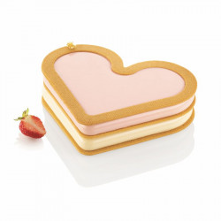 Silikonová forma srdce