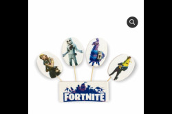 Cukrová figurka zápich na dort Fortnite
