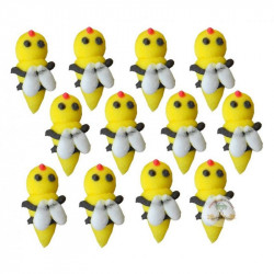 Cukrová dekorace včeličky 12ks