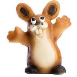 Marcipánová figurka zajíc 9x8 cm, 100g - Frischmann vyškov