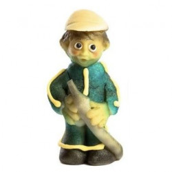 Marcipánová figurka hasič 9,5x4,5 cm, 60g - Frischmann vyškov