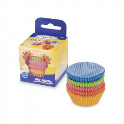 Cukrářský košíček barevný mix 35x20mm 100ks